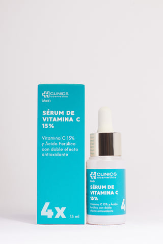 Sérum Vitamina C 15% 4x MED+ - HClinics Cosmetics