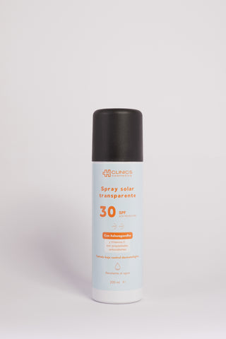 Spray solar transparente SPF30 - HClinics Cosmetics