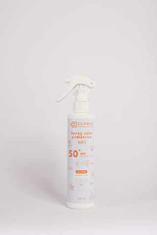 Spray solar pediátrico SPF50 - HClinics Cosmetics